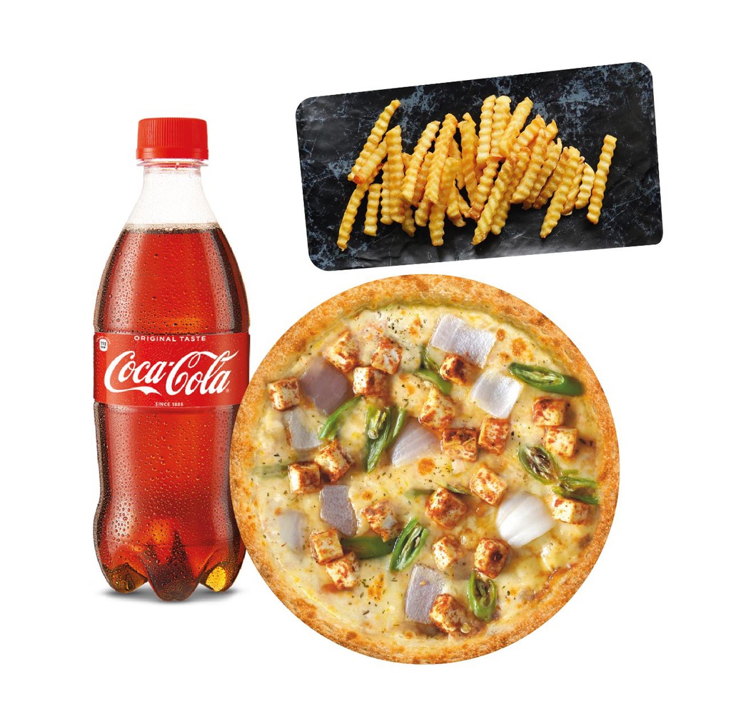 15cm Pizza, Classic Salted Fries, Cold Drink 250 ml