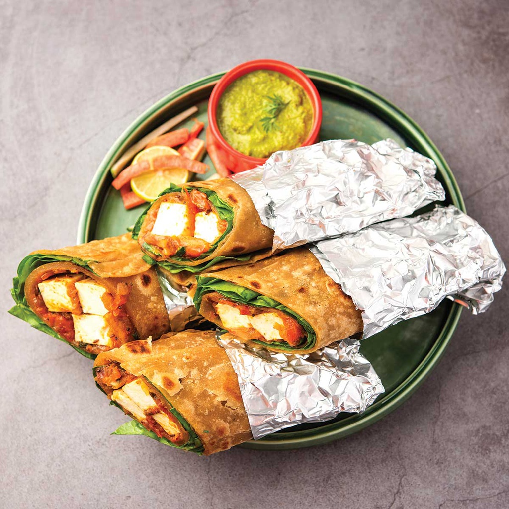 Paneer Shooter Wrap